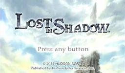 Lost in Shadow Title Screen